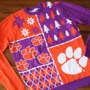 Clemson Tigers Ugly Christmas Sweater 